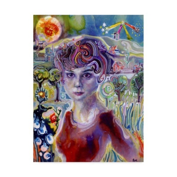 Trademark Fine Art Josh Byer 'Audrey Hepburn' Canvas Art, 14x19 ALI23273-C1419GG